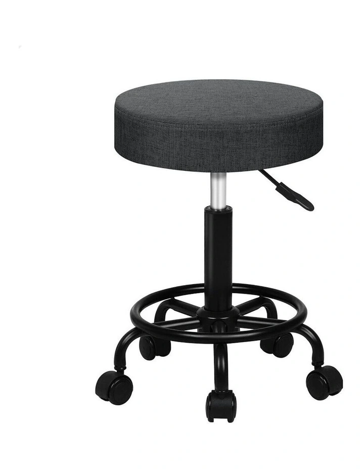 Salon Stool in Dark Grey image 1