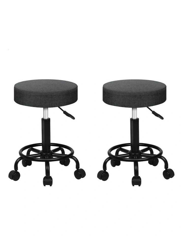 Salon Stool Set Of 2 in Multi image 1