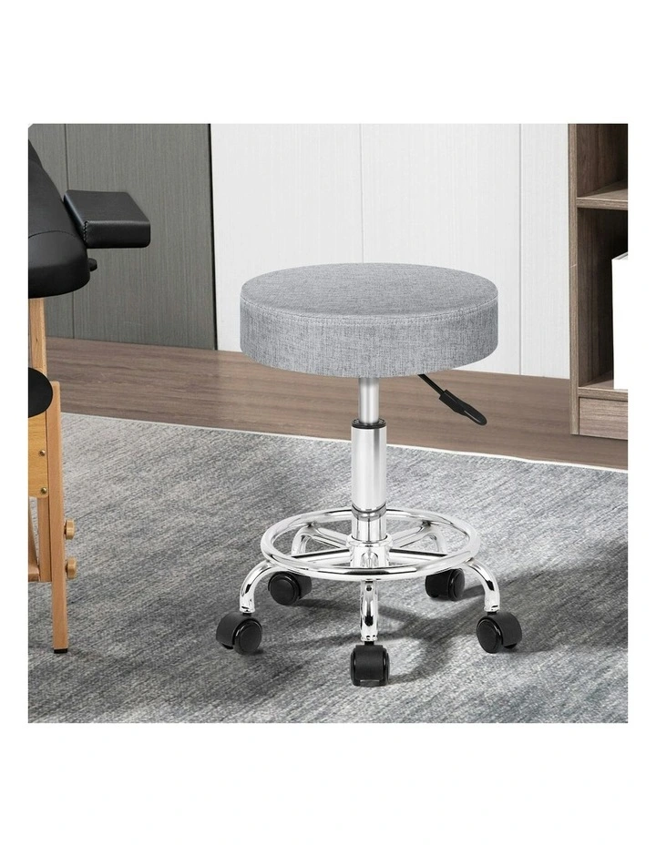 Salon Stool in Grey image 2