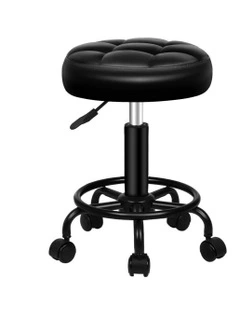 Salon Stool in Black