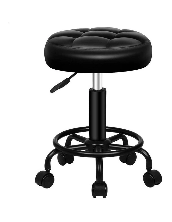Salon Stool in Black image 1