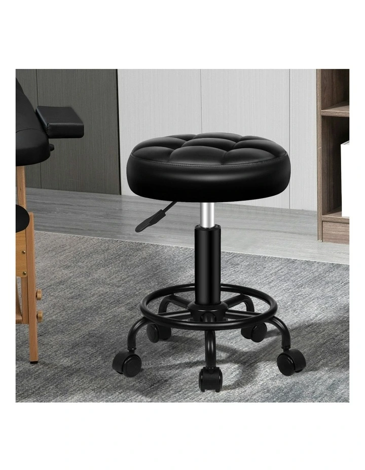 Salon Stool in Black image 2