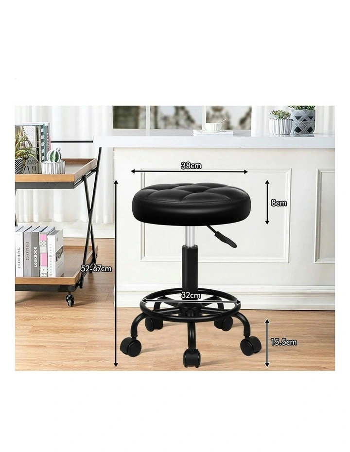 Salon Stool in Black image 7