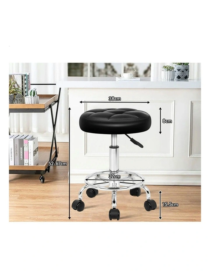 Salon Stool in Black image 7