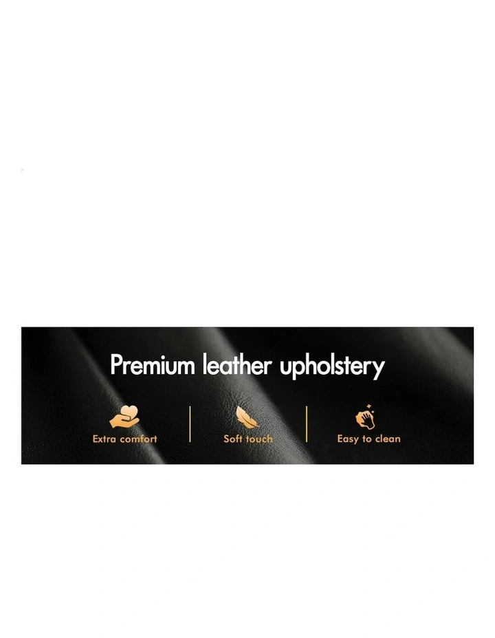 Square Swivel Barber Hair Dress Chair Gas Lift Salon Stool in Black image 5