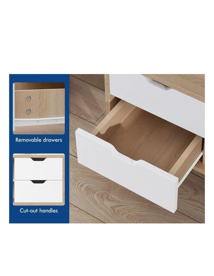 Entertainment Unit Cabinet 120cm in Multi image 3