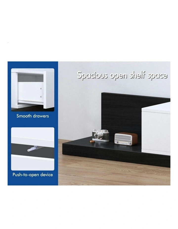 Extendable Entertainment Unit TV Cabinet 200-380cm in Multi image 5