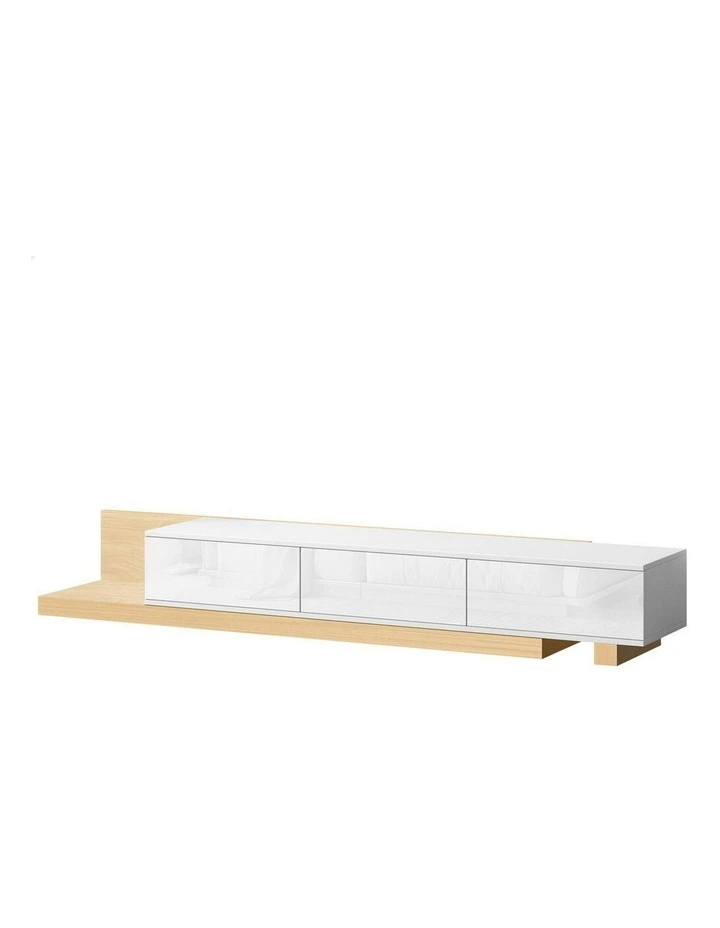 Extendable TV Cabinet Entertainment Unit 200-380cm in Multi image 1