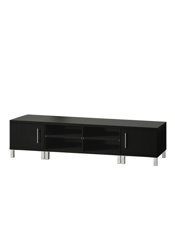 Entertainment TV Unit 190cm in Black image 1