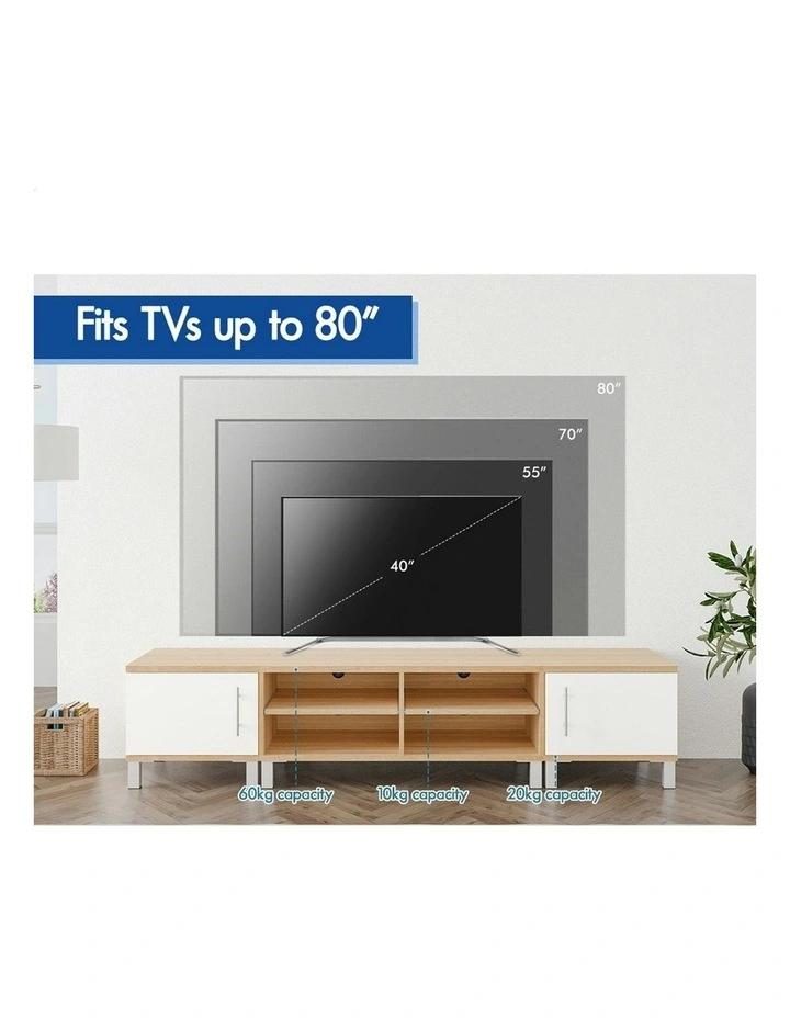 Entertainment TV Unit 190cm in Multi image 7