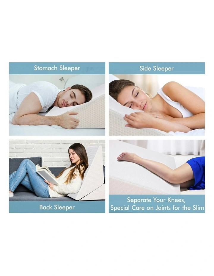 Memory Foam Wedge Pillow in Multi image 3