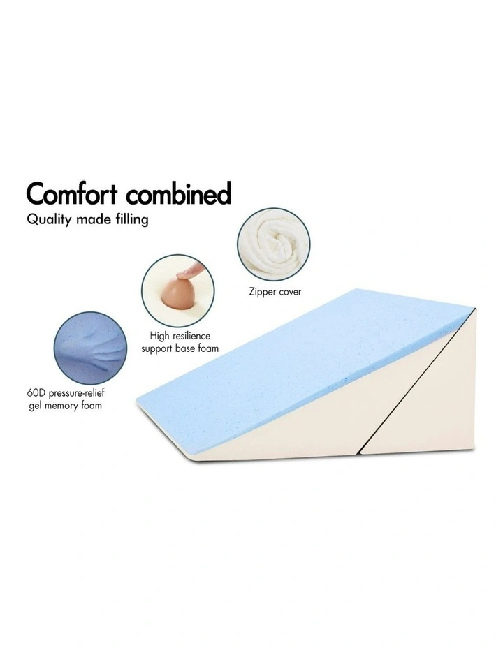 Memory Foam Wedge Pillow in Multi image 4