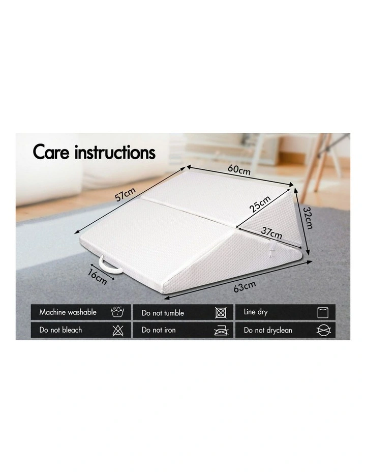 Memory Foam Wedge Pillow in Multi image 6