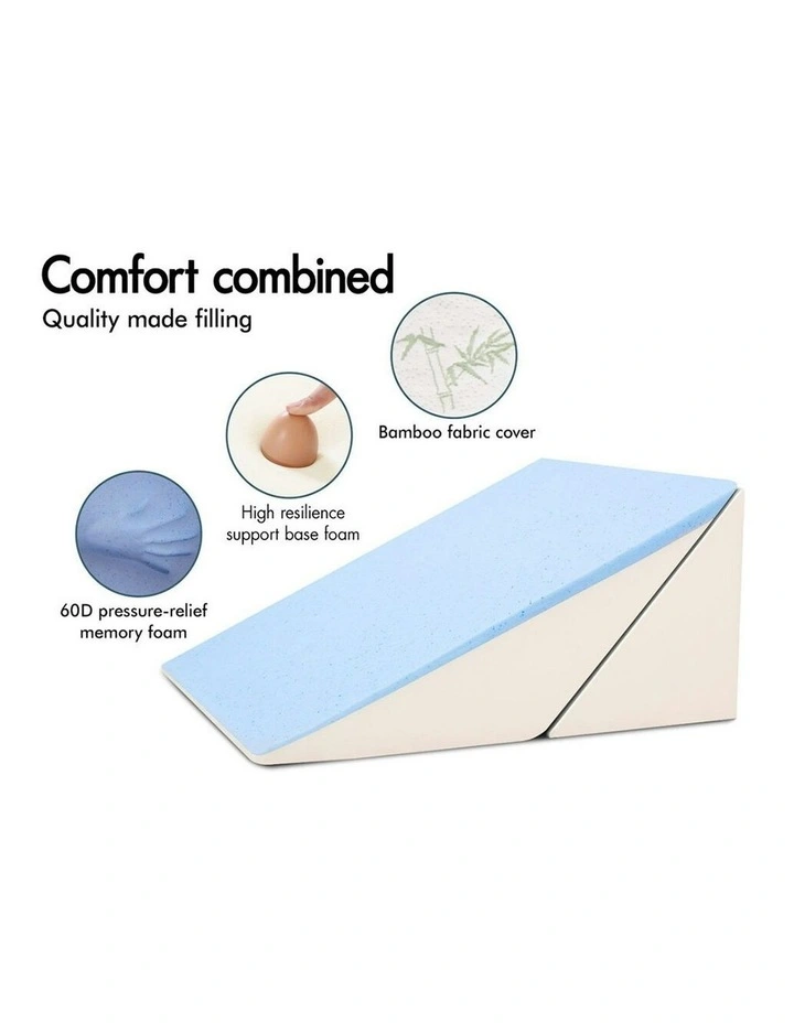 Memory Foam Wedge Pillow in Multi image 5