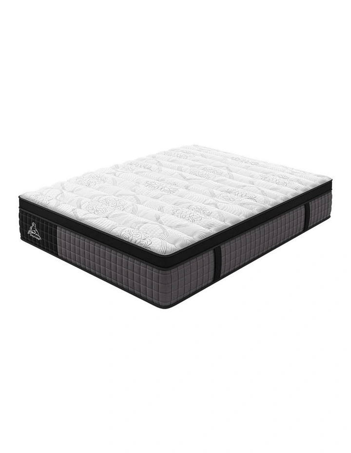 Double Bedding Euro Top Mattress 34cm in White image 1