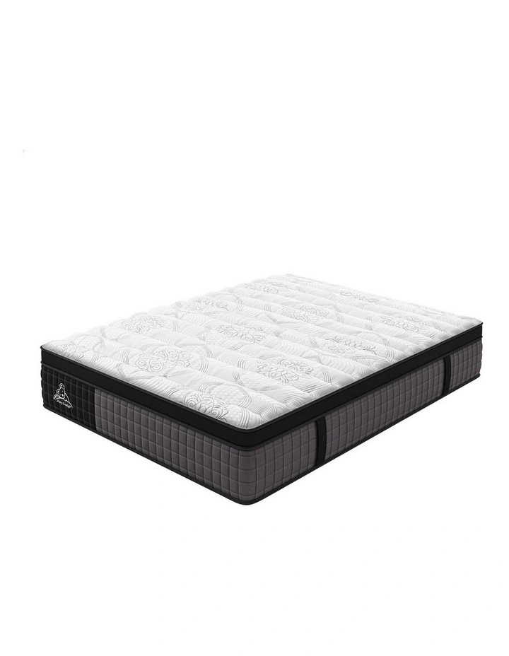 Euro King Size Top Mattress 34cm in White image 1