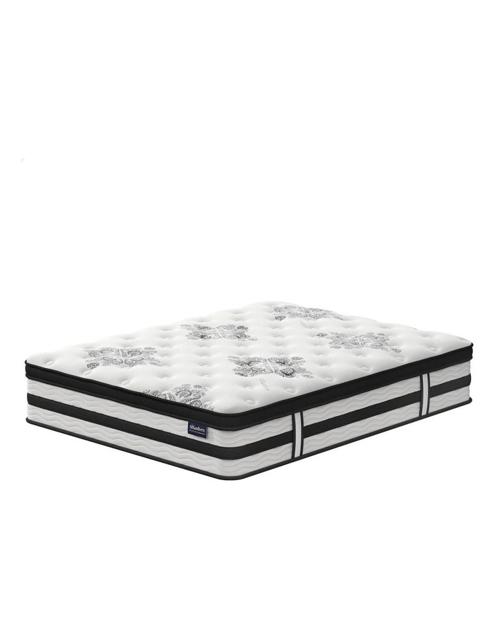 Euro Double Size Top Mattress 34cm in White image 1