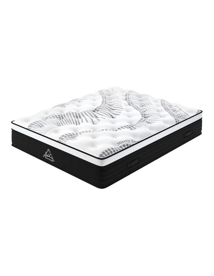 Latex Single Size Euro Top Mattress 32cm in White image 1