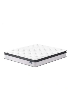 Euro Top Spring Foam King Bedding Mattress 23cm in White