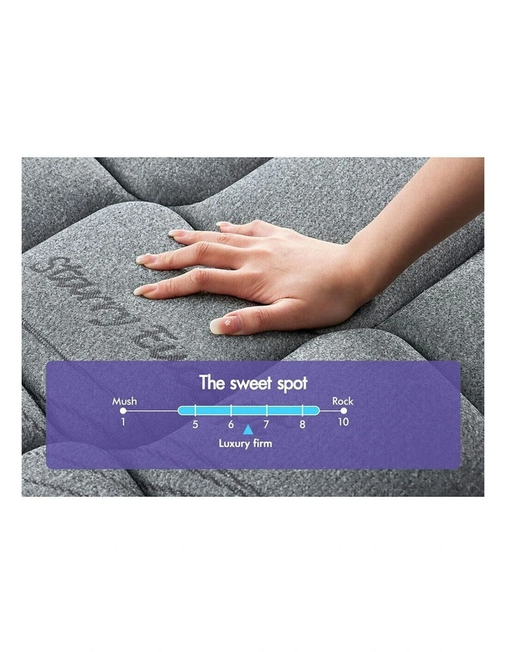 Breathable Tight Top Double Mattress in Black image 7