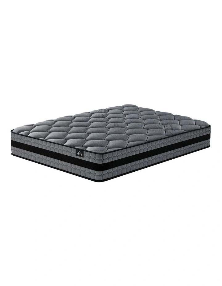 Breathable Tight Top King Single Mattress in Black image 1