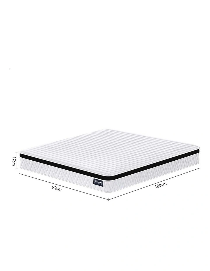 Single Bed Mattress 17cm in White image 6