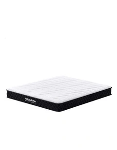 King Single Bed Bonnell Spring Foam Bedding Medium Firm Mattress in White