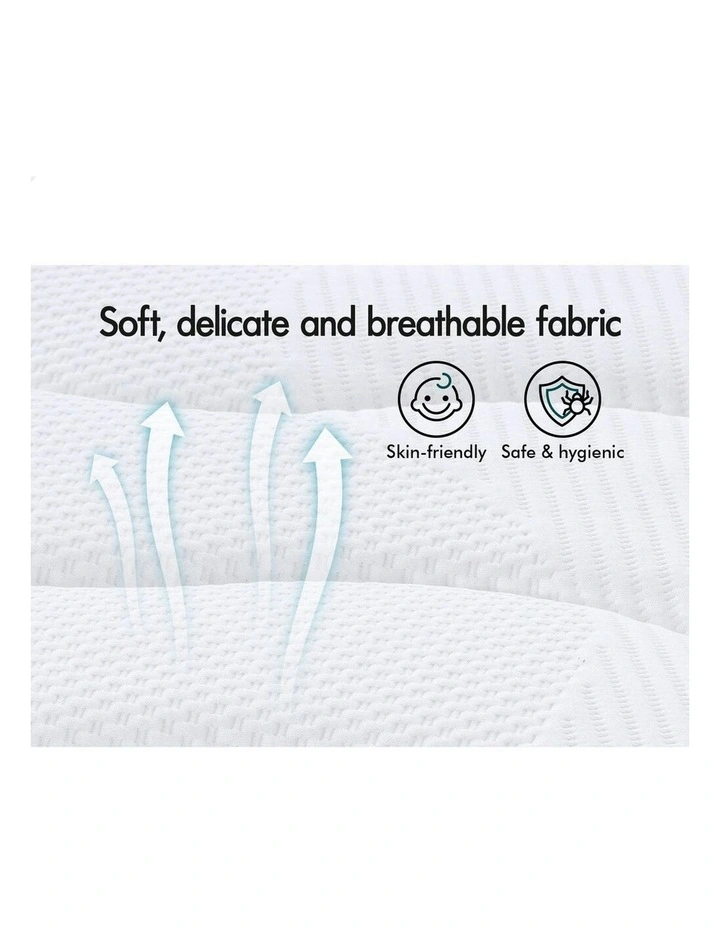 Bed Tight Top Spring Foam Bedding Mattress Queen 15cm in White image 5