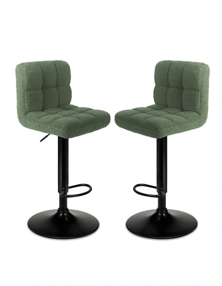 Bar Stools 2x in Green image 1