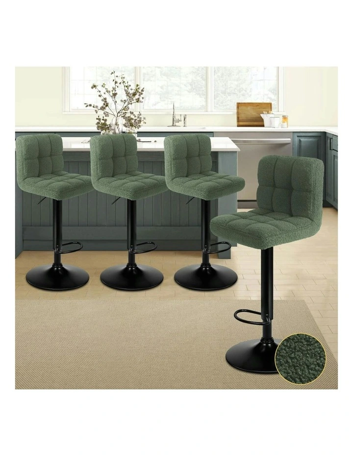 Bar Stools 4x in Green image 2
