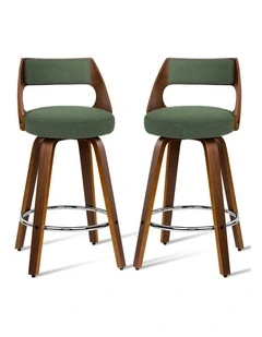 Bar Stools 2x in Green