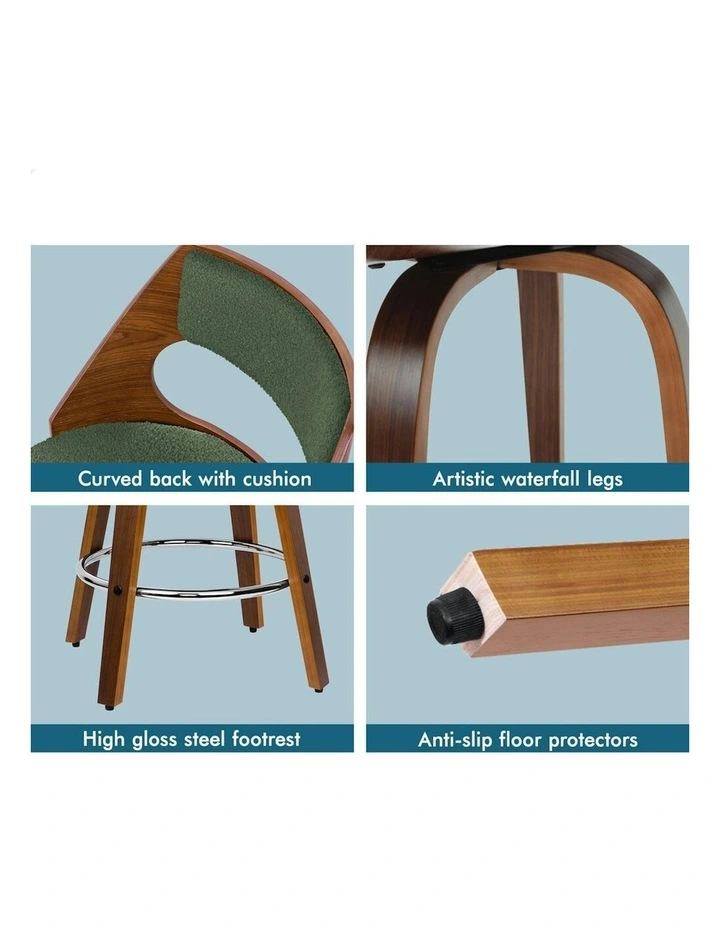 Bar Stools 4x in Green image 7