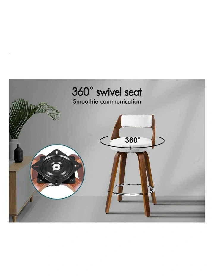 Bar Stools 4x in White image 3