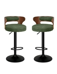 Bar Stools 2x in Green