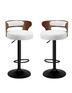 Bar Stools 2x in White
