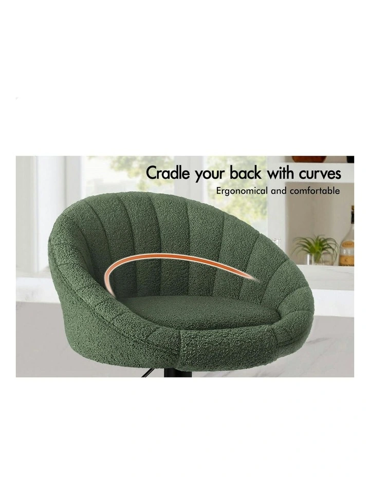 Bar Stools 2x in Green image 4