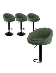 Bar Stools 4x in Green