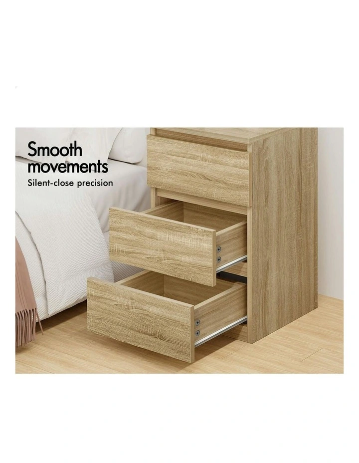 Bedside Table in Wood image 6