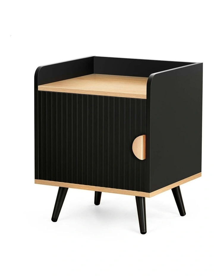 Bedside Table in Black image 1