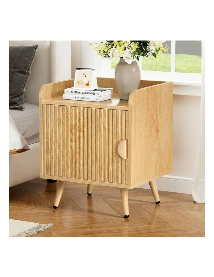 Bedside Table in Wood image 2