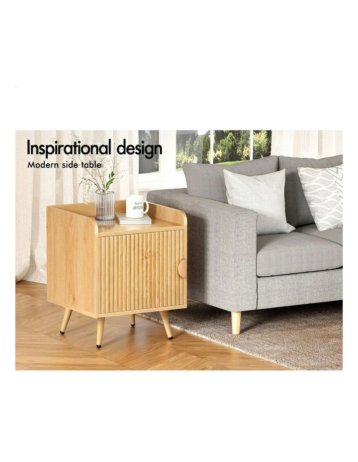 Bedside Table in Wood image 4