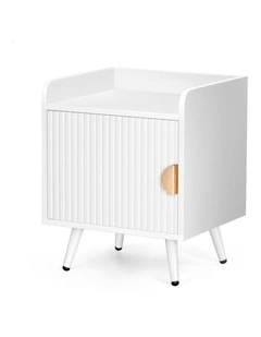 Bedside Table in White