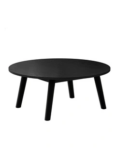 Round Coffee Table in Black