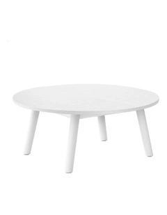 Round Coffee Table in White