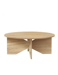 Round Coffee Table in Wood