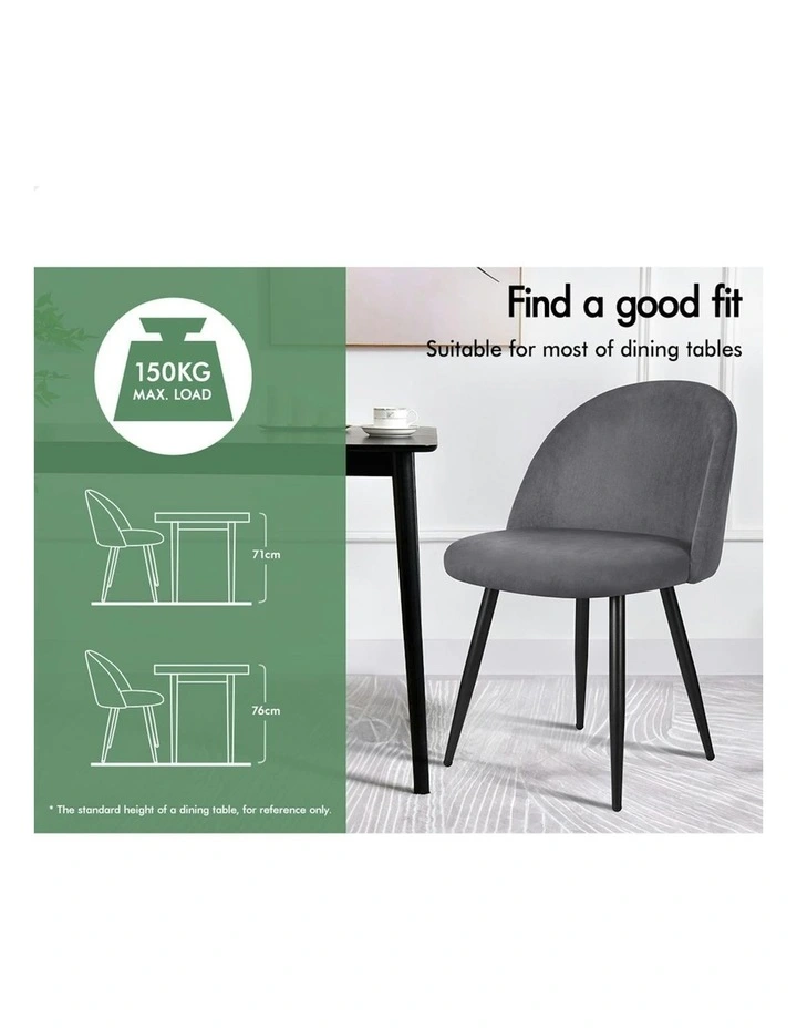 Dining Chairs in Grey image 3