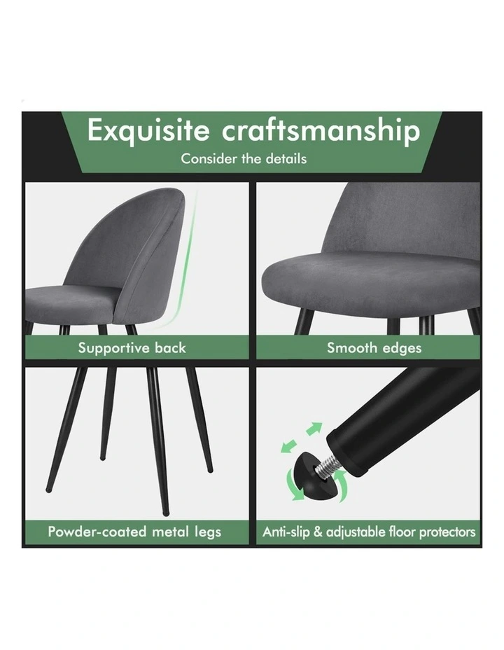 Dining Chairs in Grey image 5
