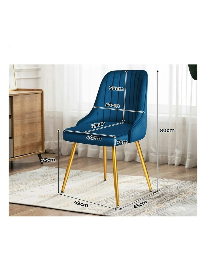 Dining Chairs in Blue image 7