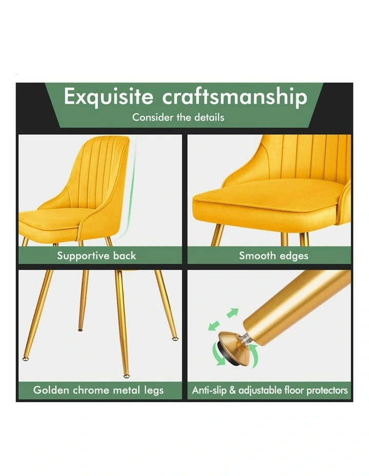 Dining Chairs in Yellow image 6