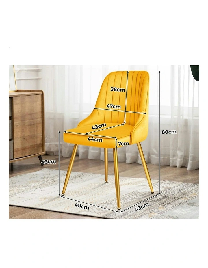 Dining Chairs in Yellow image 7